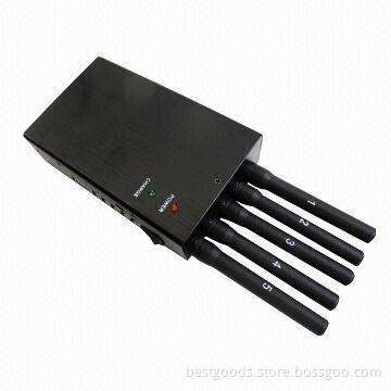 5 Antenna Cellphone with GPS Wi-Fi jammer
